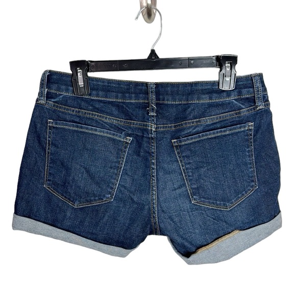 Arizona Jean Co distressed cuffed denim mini shorts size 11 - Picture 2 of 9
